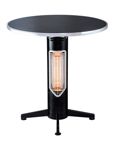 Imus, terrassevarmer, mensa heating, bord varmer, have