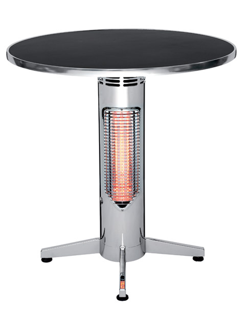 Imus, terrassevarmer, mensa heating, bord varmer, have